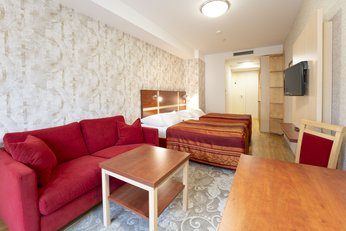EA Hotel Julis**** - double room with a view of Wenceslas Square