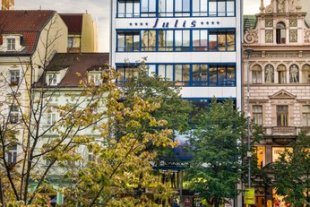 EA Hotel Julis**** - hotel building - view from the Wenceslas Square